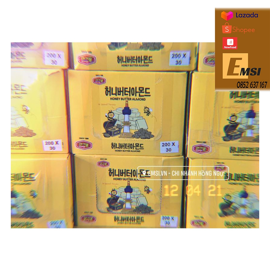 Hạnh nhân tẩm bơ mật ong 200GRAM