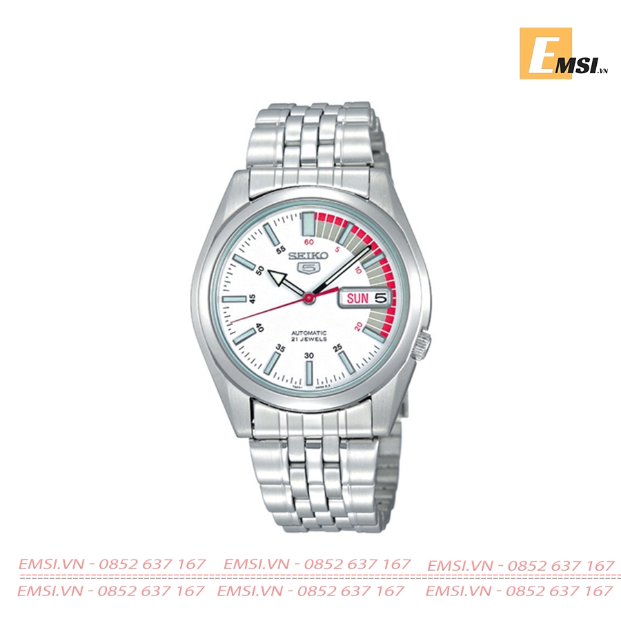 Seiko SNK369K1 - Đồng Hồ Nam - Máy Cơ / Automatic - Size Mặt 37mm - Kính Khoáng EMSI.VN