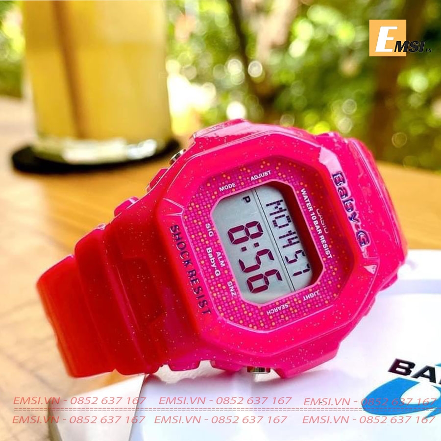 Baby-G BG-5600GL-4DR - Đồng Hồ Nữ - Điện Tử - Size Mặt 42.5mm - Kính Khoáng EMSI.VN