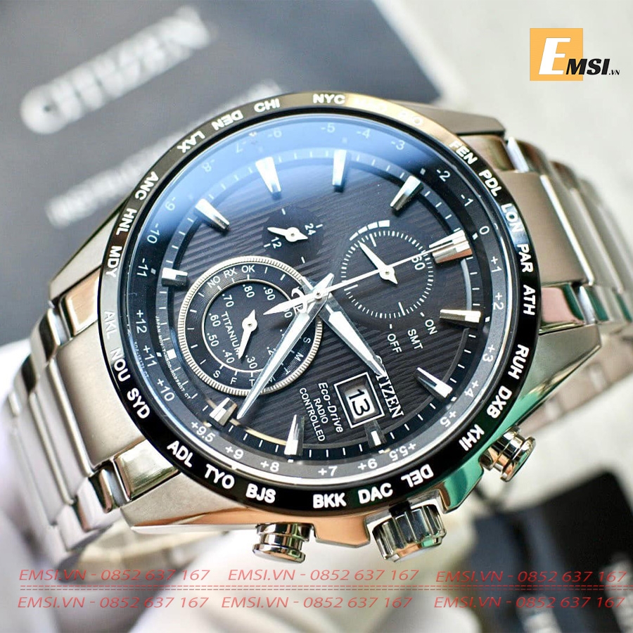 Citizen AT8154-82E - Đồng Hồ Nam - Eco Drive - Kính Sapphire - Size Mặt 42mm EMSI.VN