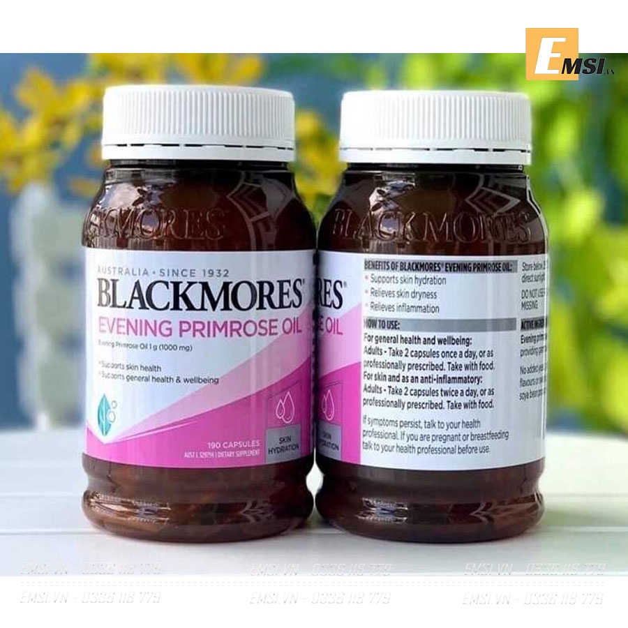 Tinh dầu hoa anh thảo – Blackmores Evening Primrose (190 viên)