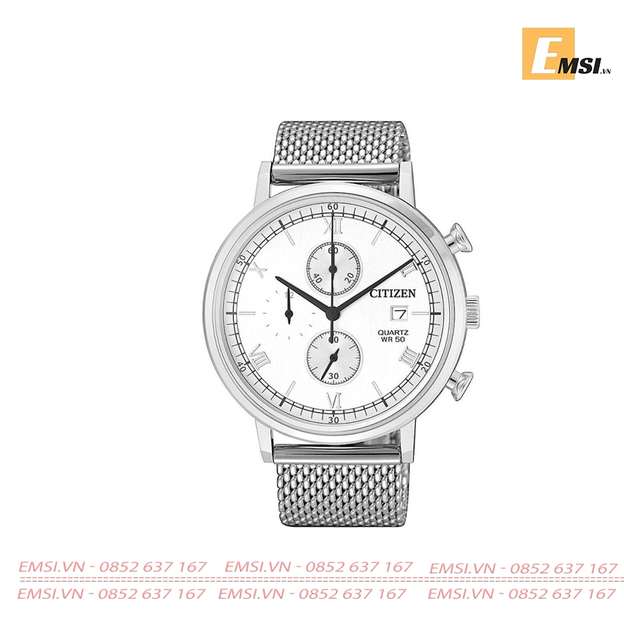 CITIZEN AN3610-80A - Đồng Hồ Nam - Pin/Quartz - Kính Khoáng - Size Mặt 42mm EMSI.VN