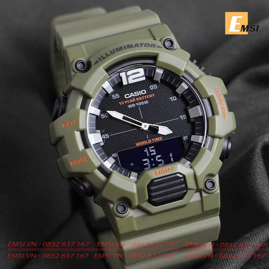 Casio HDC-700-3A2 - Đồng Hồ Nam - Điện Tử - Size Mặt 48.7mm - Kính Nhựa EMSI.VN