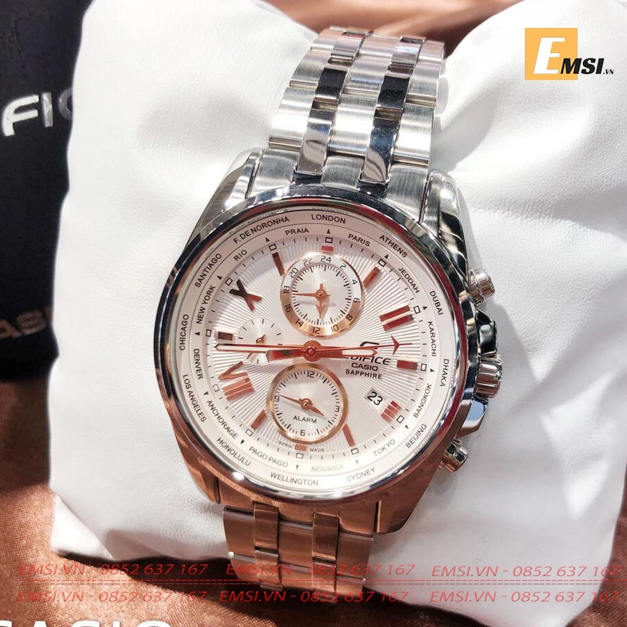 Casio EFB-301JD-7A9 - Đồng Hồ Nam - Pin / Quartz - Kính Sapphire - Size Mặt 43.5mm EMSI.VN