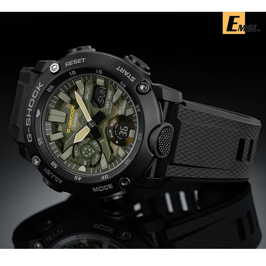 Đồng Hồ Casio G Shock GA-2000SU-1A - Nam - Dây Đeo Nhựa - Cấu Trúc Bảo Vệ Lõi Cacbon Đồng Hồ Casio G Shock GA-2000SU-1A - Nam - Dây Đeo Nhựa - Cấu Trúc Bảo Vệ Lõi Cacbon - Emsi.vn