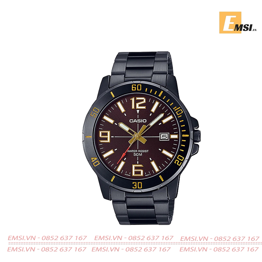 Casio MTP-VD01B-5B - Đồng Hồ Nam - Pin / Quartz - Kính Khoáng - Size Mặt 45mm EMSI.VN