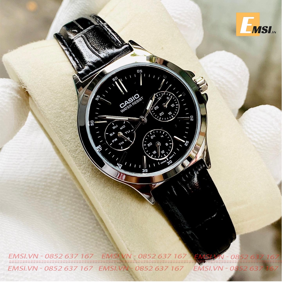 Casio LTP-V300L-1A - Đồng hồ nữ - Đồng hồ Quartz - Size mặt 33.2mm - Kính khoáng EMSI.VN