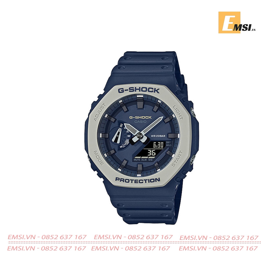 Gshock GA-2110ET-2A - Đồng hồ nam - Pin / Quartz - Size mặt 45.4mm - Kính khoáng EMSI.VN