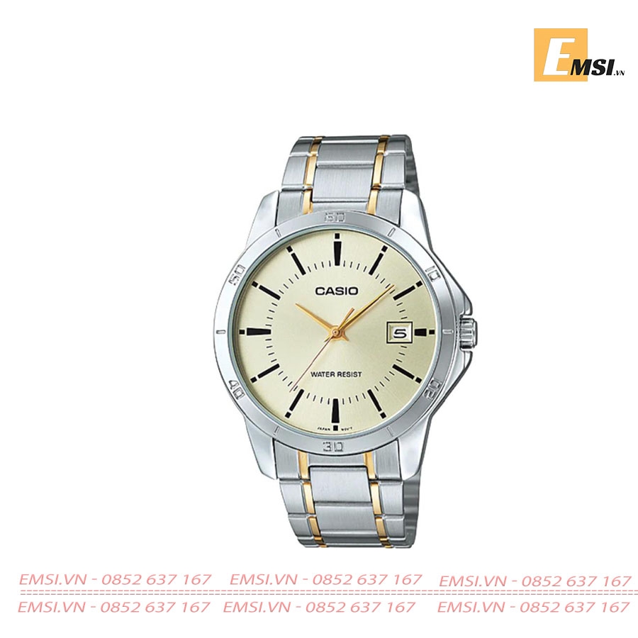 Casio MTP-V004SG-9A - Đồng Hồ Nam - Pin/Quartz - Kính Khoáng - Size Mặt 41.5mm EMSI.VN