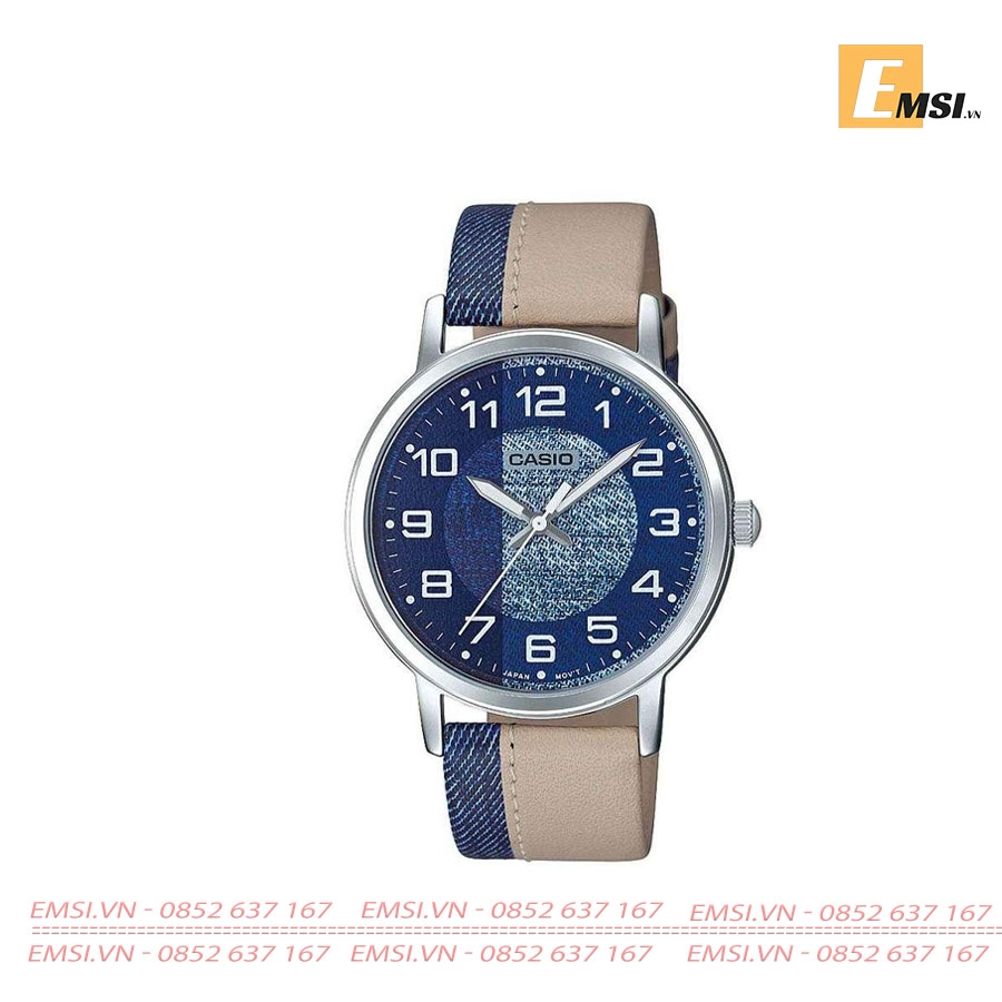 Casio MTP-E159L-2B2 - Đồng Hồ Nam - Pin/Quartz - Size Mặt 40mm - Kính Khoáng EMSI.VN