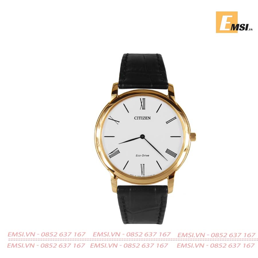 Citizen AR1113-12B - Đồng Hồ Nam - Eco Drive - Kính Sapphire - Size Mặt 39mm EMSI.VN