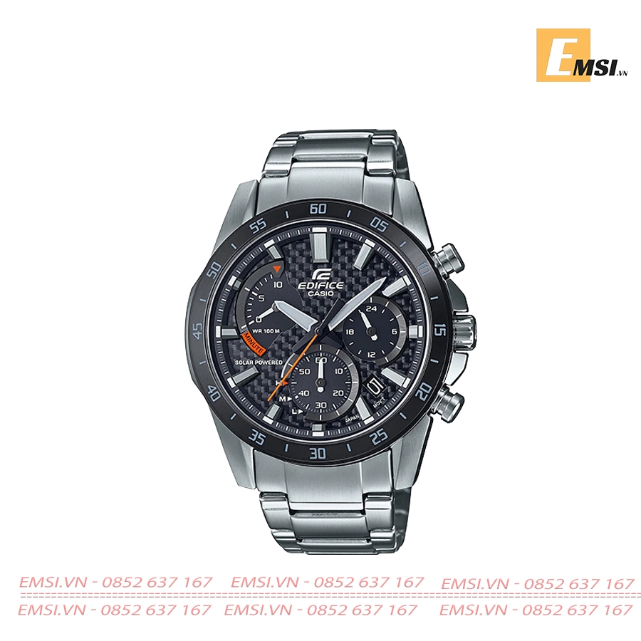 Edifice EQS-930DB-1AVUDF - Đồng Hồ Nam - Năng Lượng Mặt Trời - Kính Khoáng - Size Mặt 45.4mm EMSI.VN