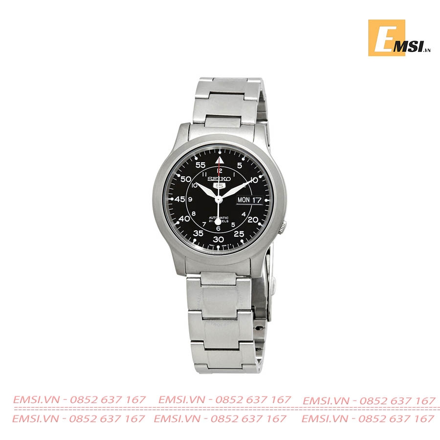 Seiko SNK809K1 - Đồng Hồ Nam - Máy Cơ / Automatic - Size Mặt 37mm - Hardlex Crystal EMSI.VN