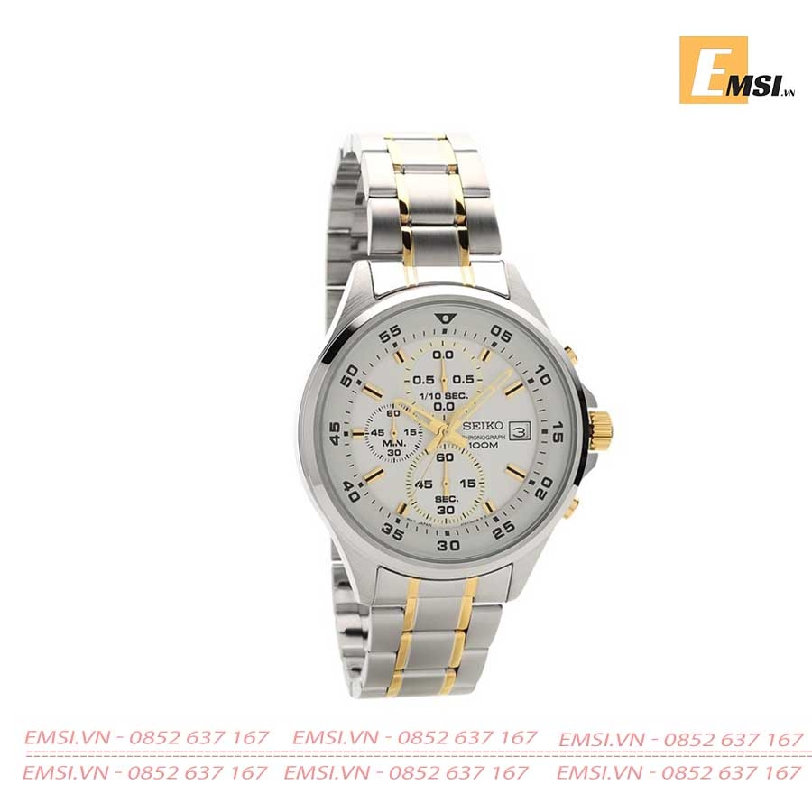 Seiko SKS629P1 - Đồng Hồ Nam - Pin/Quartz - Size Mặt 43mm - Hardlex Crystal  EMSI.VN