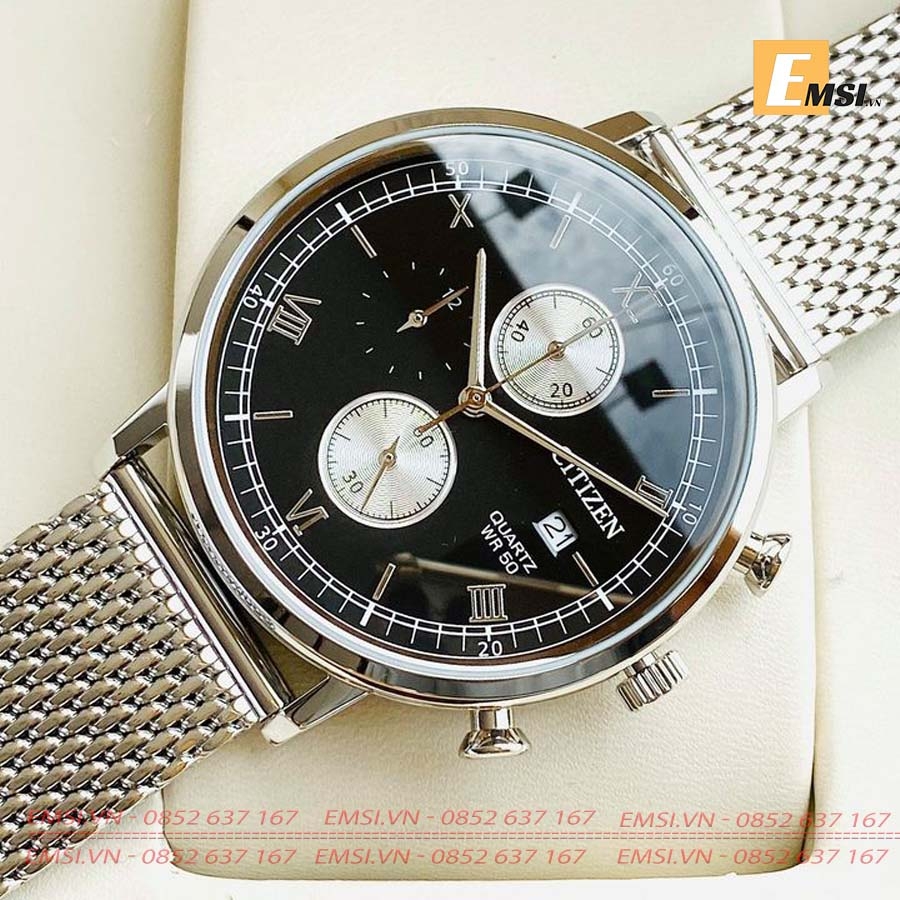 Citizen AN3610-80E - Đồng Hồ Nam - Pin/Quartz - Kính Khoáng - Size Mặt 41mm EMSI.VN