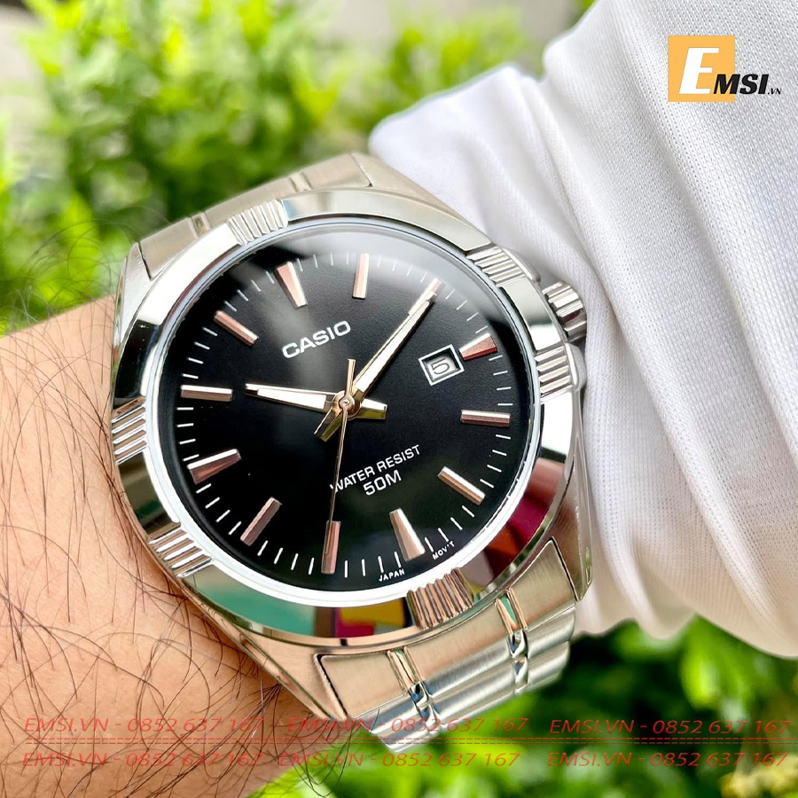 Casio MTP-1308D-1A2VDF - Đồng Hồ Nam - Pin/Quartz - Size Mặt 43.5mm - Kính Khoáng EMSI.VN