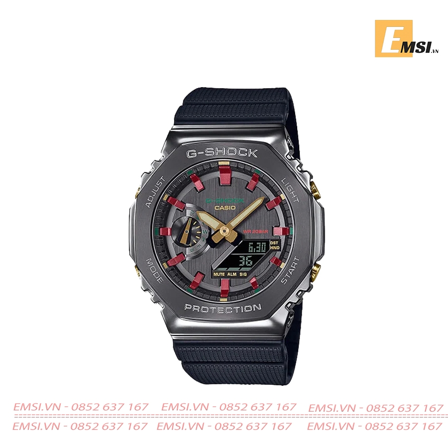Casio G-Shock GM-2100CH-1ADR - Đồng Hồ Nam - Pin/Quartz - Kính Khoáng - Size Mặt 40.5mm EMSI.VN