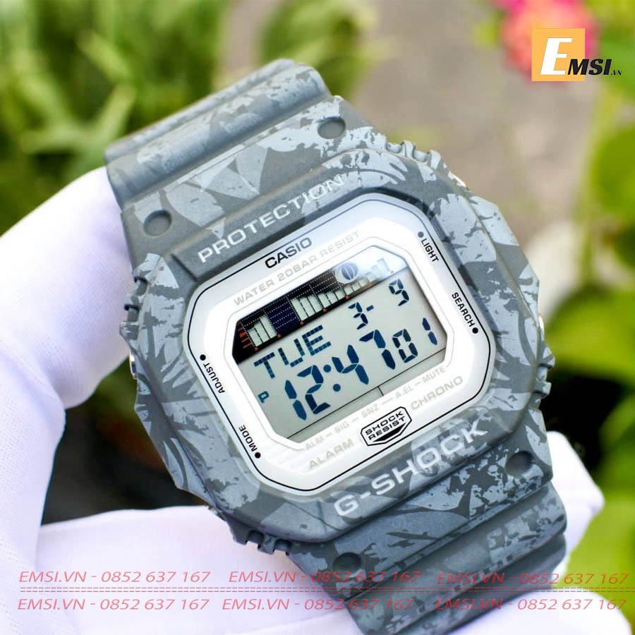 Gshock GLX-5600F-8DR - Đồng Hồ Nam - Điện Tử - Size Mặt 43mm - Kính Khoáng EMSI.VN