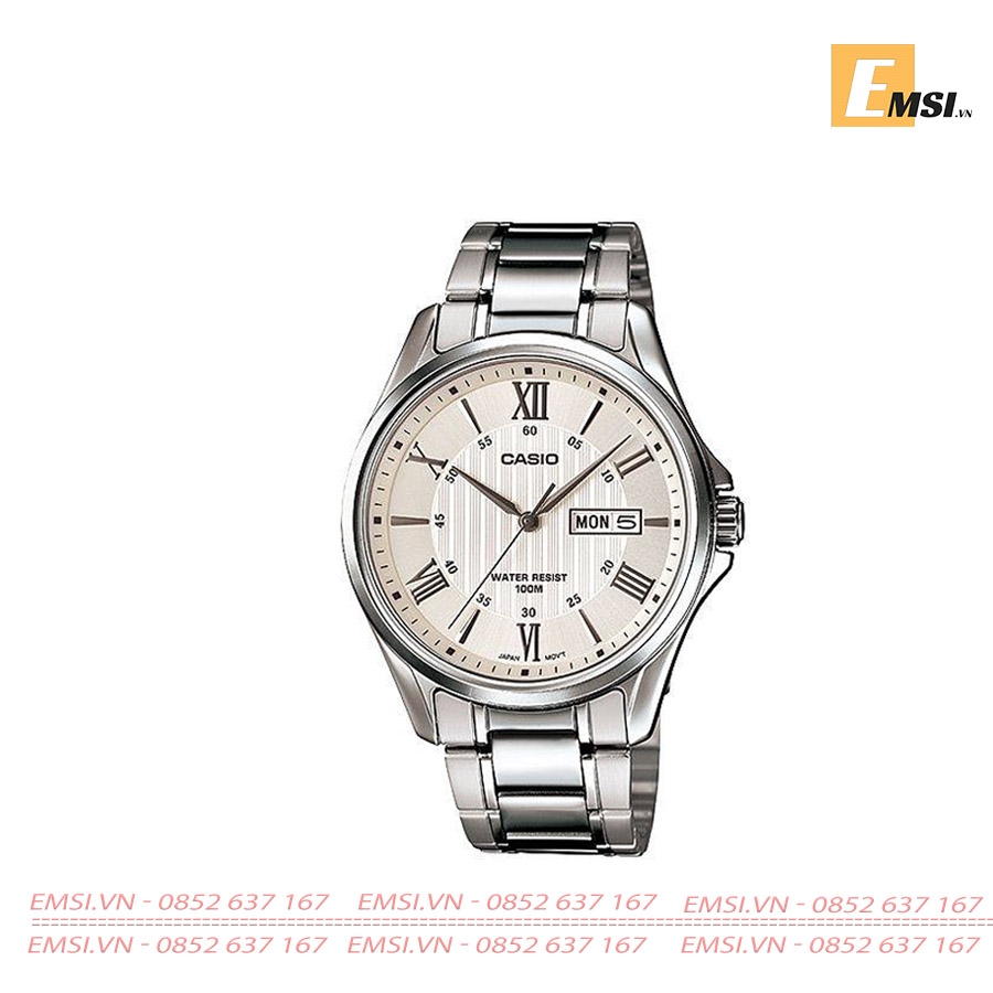 Casio - Đồng Hồ Nam MTP-1384D-7A - Pin / Quartz - Kính Khoáng - Size Mặt 41mm EMSI.VN