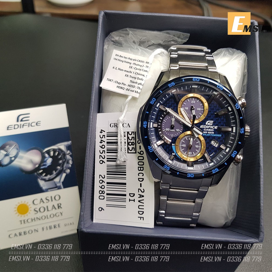Đồng Hồ Nam Casio EQS-900BCD-2AVUDF