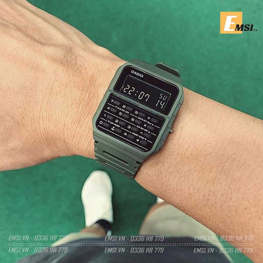 Đồng Hồ Casio Điện Tử CA-53WF-3BDF - Pin 5 Năm