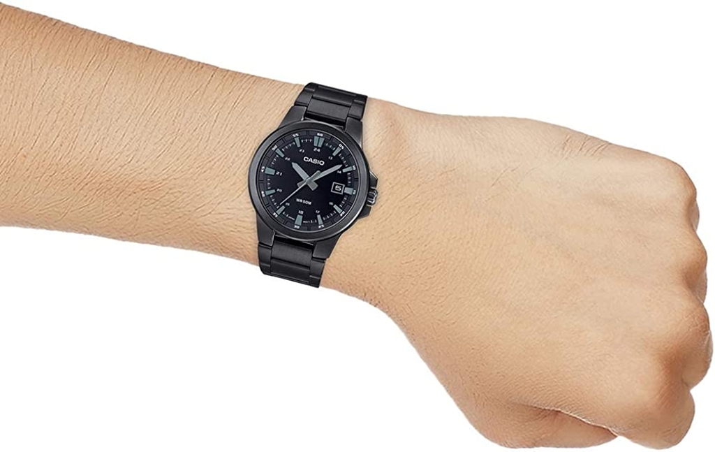 MTP-E173B-1AV | Đồng Hồ Casio | Nam | Dây Kim Loại | Pin 3 Năm | Chống Nước WR50M |  41,5mm