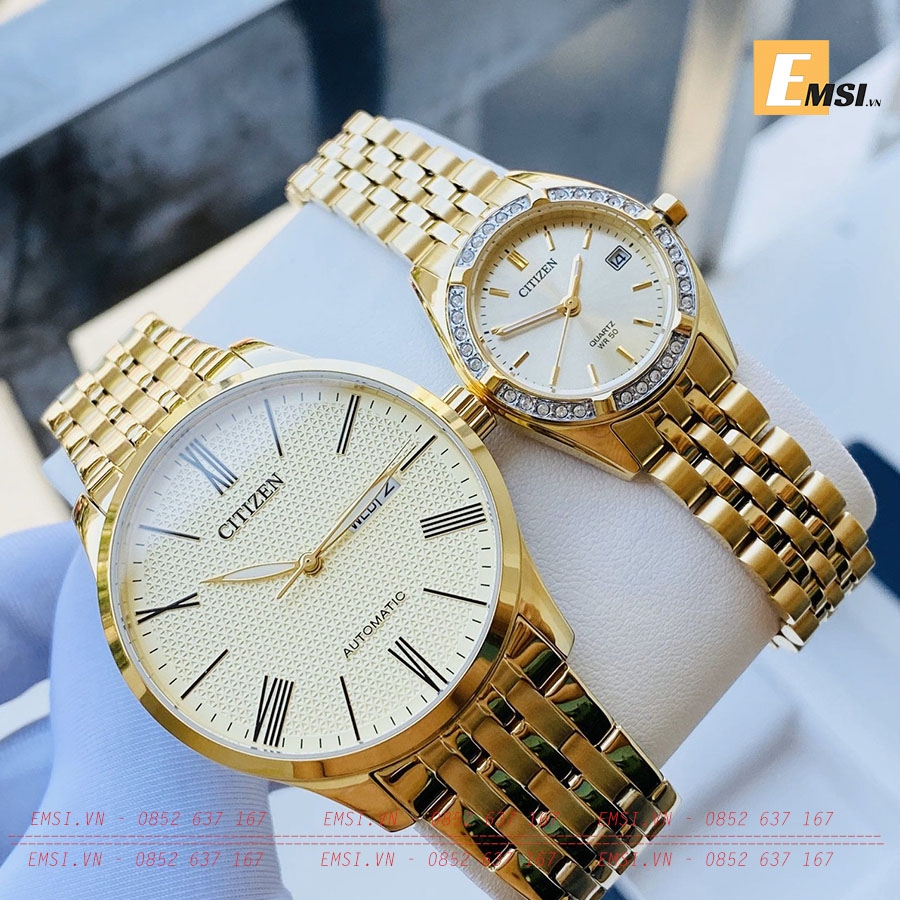 Cặp đôi  Nam : NH8352-53P - Nữ : EU6062-50P chính hãng - BẢO HÀNH 5 NĂM