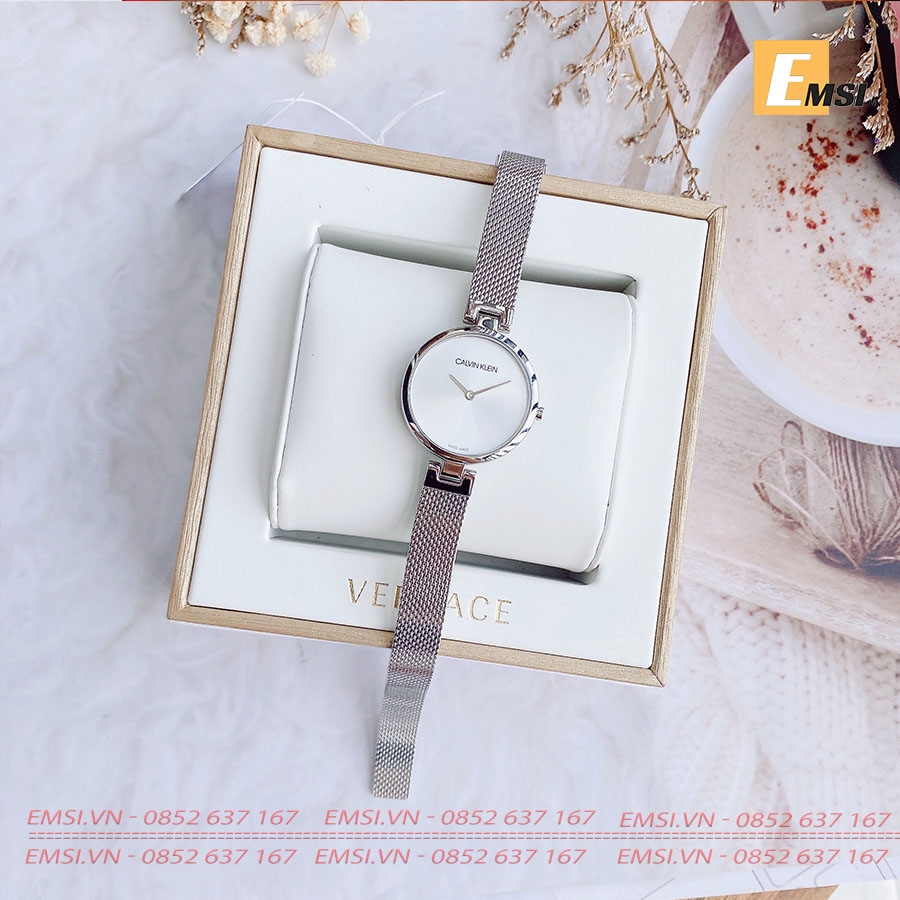 Calvin Klein K8G23126 Watch – NỮ – QUARTZ (PIN) – DÂY KIM LOẠI - Emsi.vn