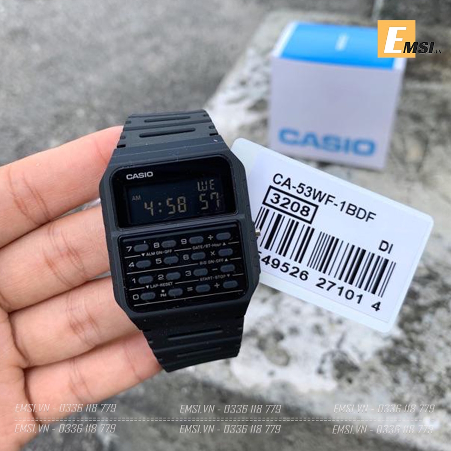 CA-53WF-1B | DATA BANK | Trẻ trung | Đồng hồ