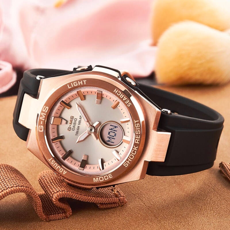 Casio MSG-S200G-1ADR - Đồng Hồ Nữ - Năng Lượng Mặt Trời - Kính Khoáng - Size Mặt 38.5mm - Bảo Hành 5 Năm - Chính Hãng