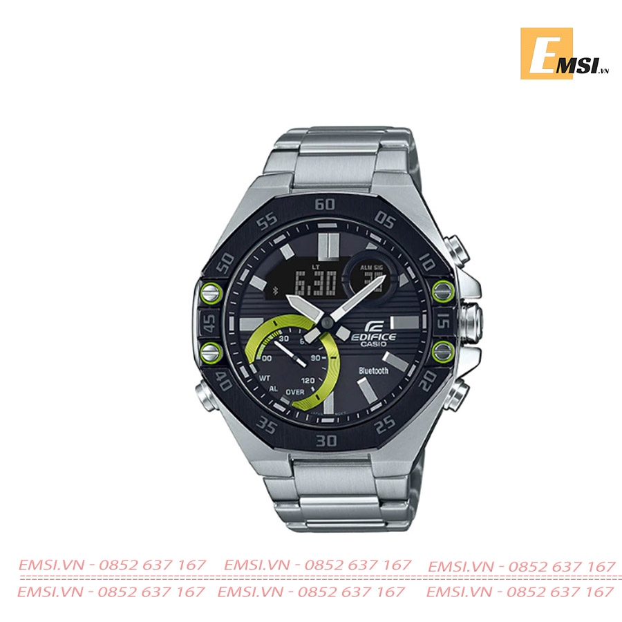 Casio ECB-10DB-1A - Đồng Hồ Nam - Điện Tử - Kính Khoáng - Size Mặt 48.5mm EMSI.VN