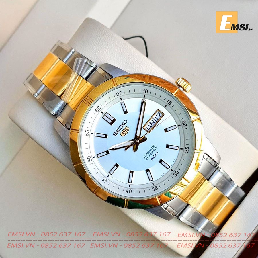 Seiko SNKN58K1 - Đồng Hồ Nam - Cơ - Automatic - Hardlex Crystal - Size Mặt 43mm EMSI.VN