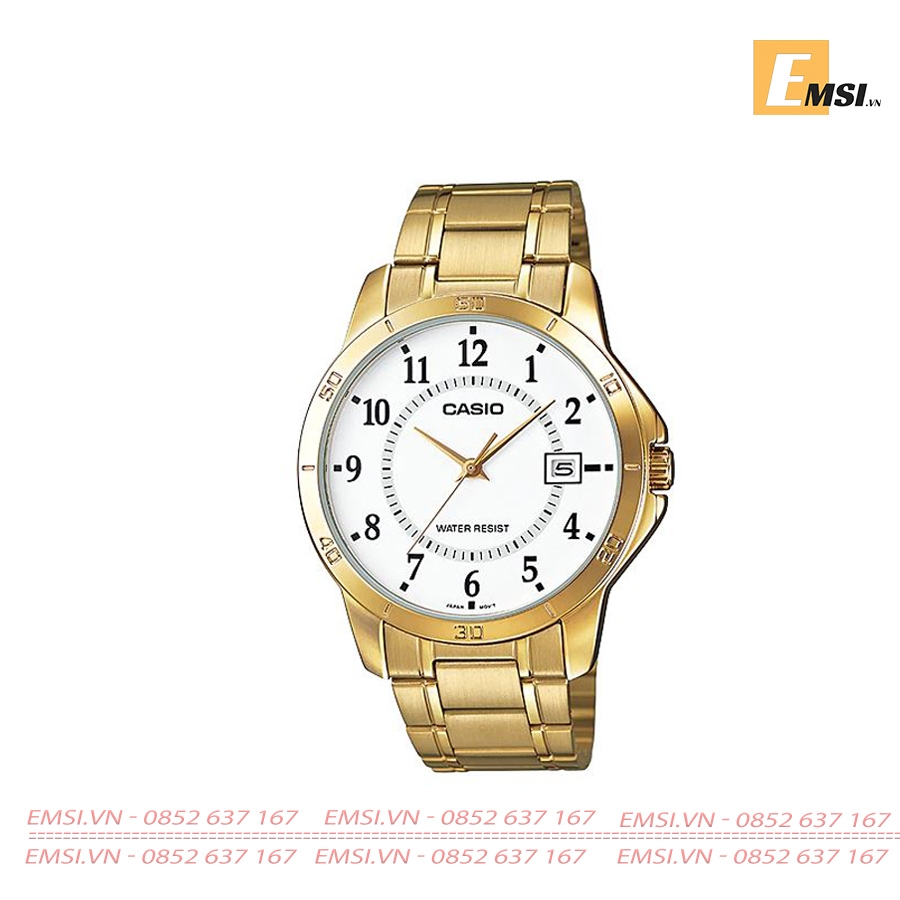 Casio MTP-V004G-7B - Đồng Hồ Nam - Pin / Quartz - Kính Khoáng - Size Mặt 41.5mm EMSI.VN