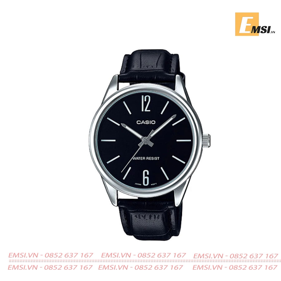 Casio MTP-V005L-1B - Đồng hồ nam - Pin / Quartz - Size mặt 40mm - Kính khoáng EMSI.VN