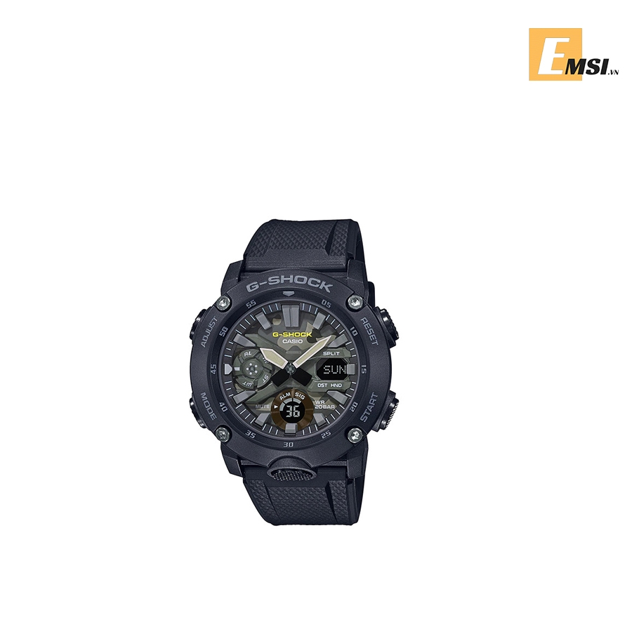 Đồng Hồ Casio G Shock GA-2000SU-1A - Nam - Dây Đeo Nhựa - Cấu Trúc Bảo Vệ Lõi Cacbon Đồng Hồ Casio G Shock GA-2000SU-1A - Nam - Dây Đeo Nhựa - Cấu Trúc Bảo Vệ Lõi Cacbon - Emsi.vn