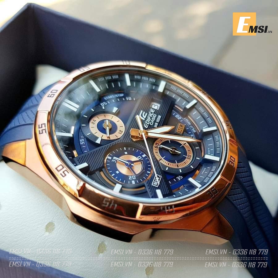 Edifice EFR-556PC-2AVUDF - Đồng Hồ Nam - Pin / Quartz - Kính Khoáng - Size Mặt 48.7mm - Emsi.vn