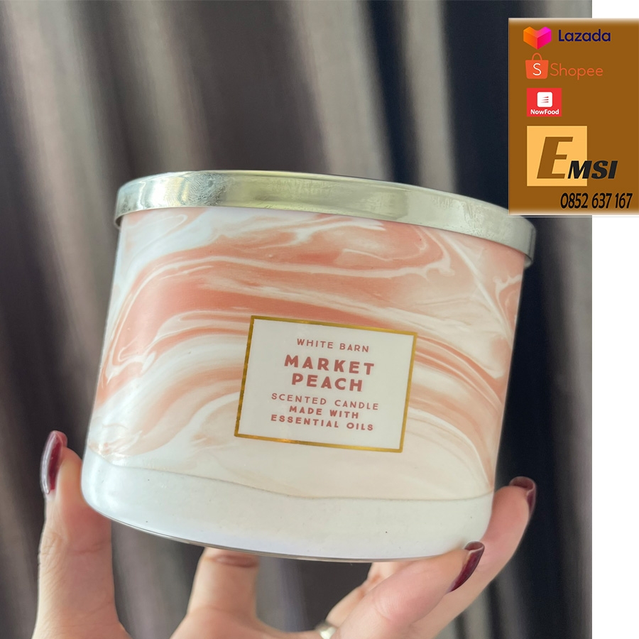 Nến thơm 3 tim BATH & BODY WORKS 500g của Mỹ