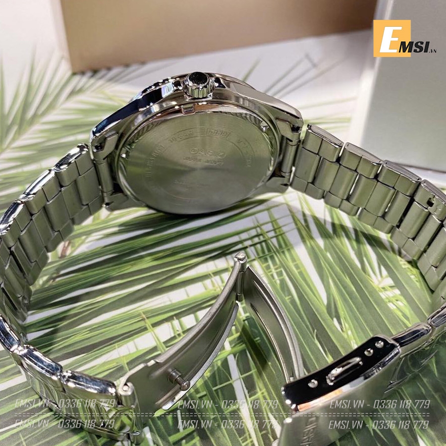 Đồng hồ Nam Casio MTP-1384D-7A2 - Dây Kim Loại – Quartz – 10ATM - Emsi.vn chính hãng