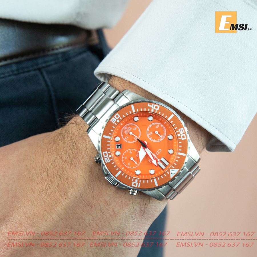 Citizen AI5008-82X - Đồng Hồ Nam - Pin / Quartz - Kính Khoáng - Size Mặt 43mm EMSI.VN