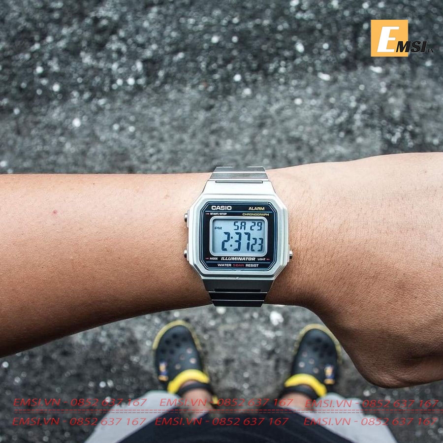 Casio B650WD-1A - Đồng Hồ Nữ - Điện Tử - Size Mặt 41mm - Kính Nhựa EMSI.VN