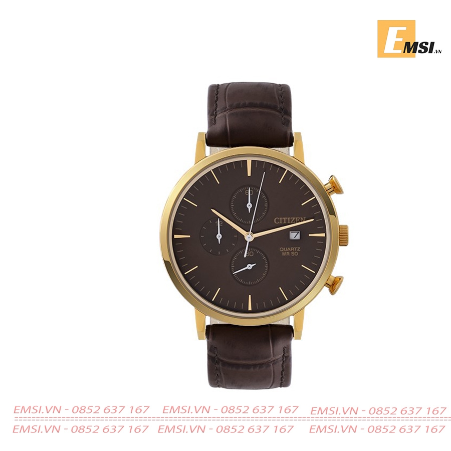 CITIZEN‌ AN3612-09X - Đồng Hồ Nam - Pin / Quartz - Kính Khoáng - Size Mặt 41mm Emsi.vn