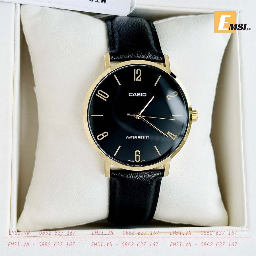 MTP-VT01GL-1B2 | Kim - Nam quý phái | Lịch lãm | Đồng hồ