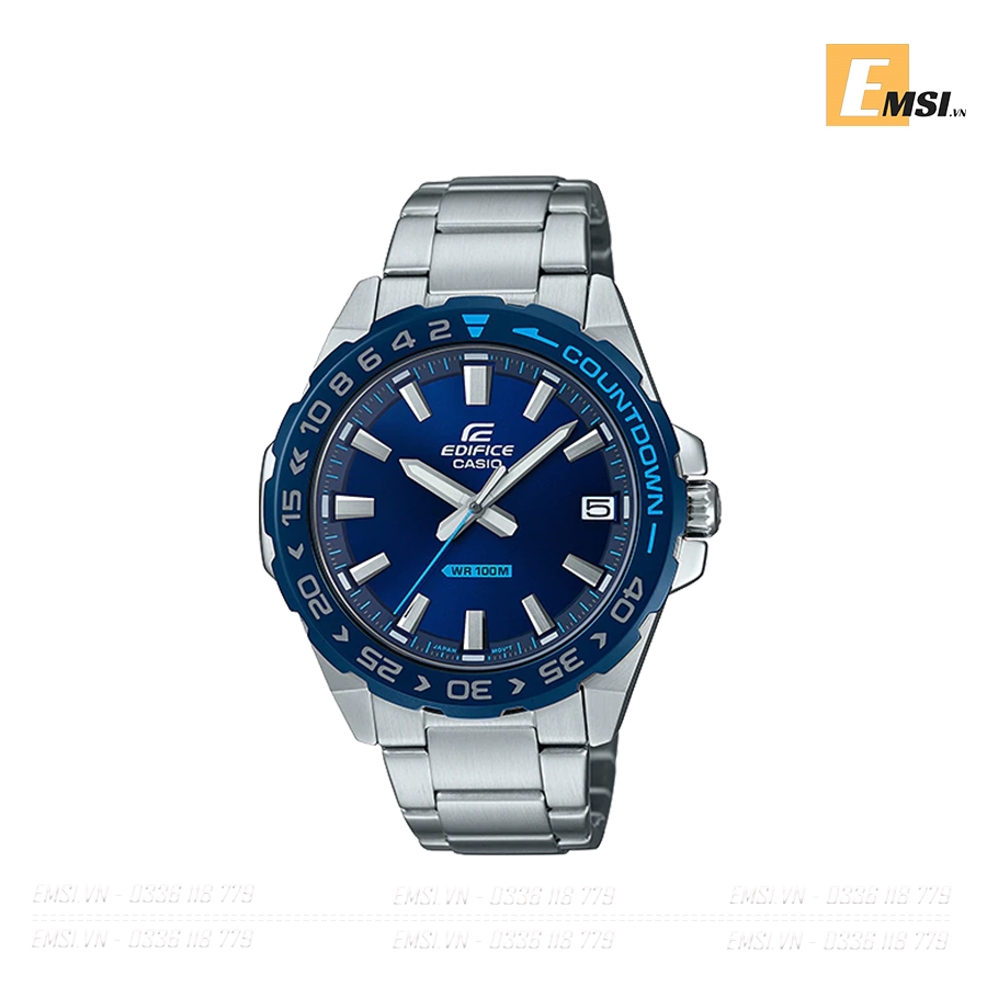 EDIFICE EFV-120DB-2AV | Dây đeo bằng thép không gỉ |