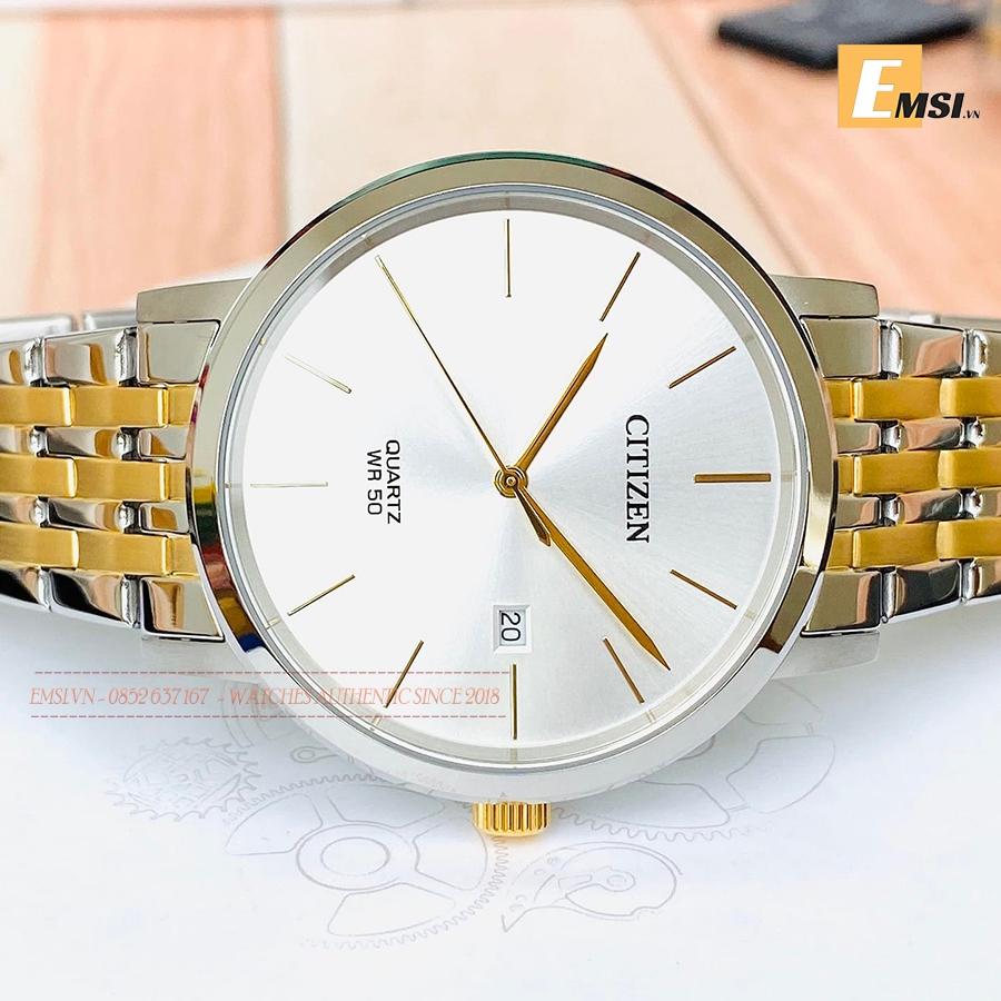 Citizen BI5074-56A - Đồng Hồ Nam - Pin / Quartz - Kính Khoáng - Size Mặt 40mm - Bảo Hành 5 Năm - Chính Hãng