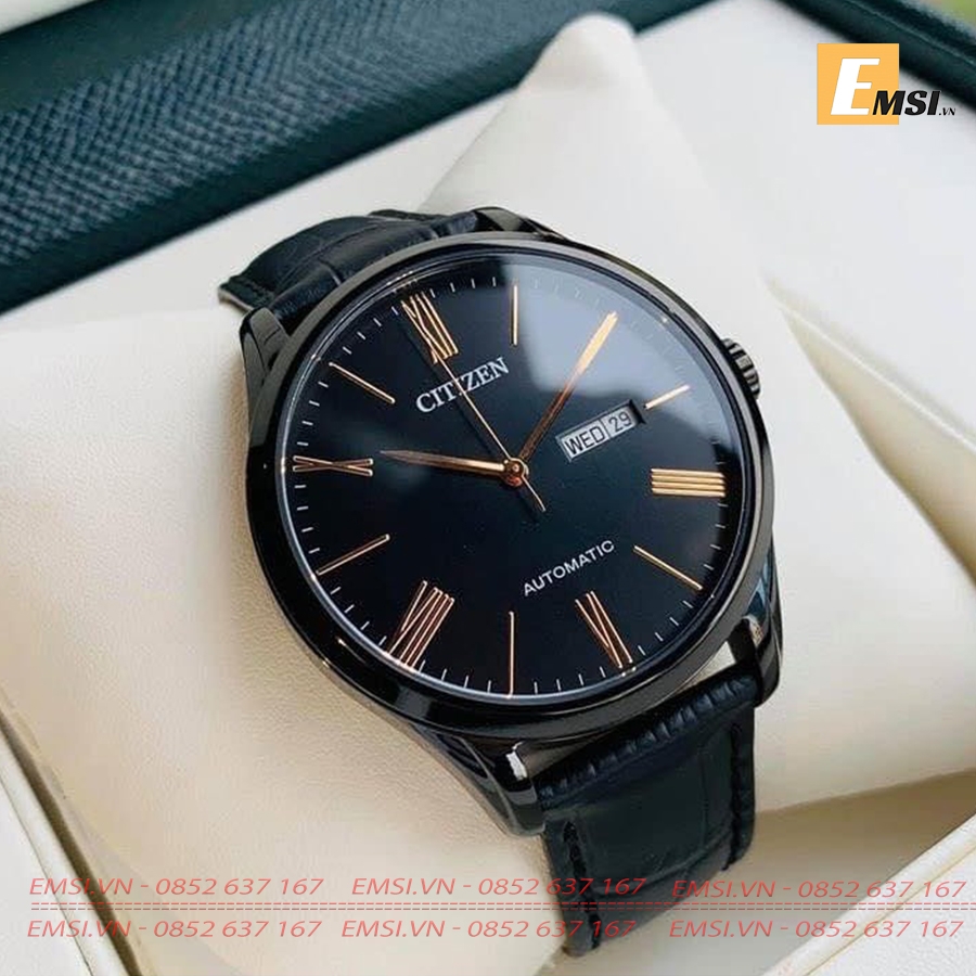 Citizen NH8365-19F - Đồng Hồ Nam - Cơ - Automatic - Kính Khoáng - Size Mặt 40.5mm - Bảo Hành 5 Năm - Chính Hãng - Emsi.vn
