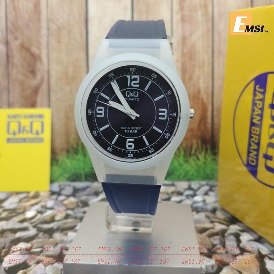 Đồng Hồ Đeo Tay Dây Cao Su Vq50J007Y Cho Nữ
