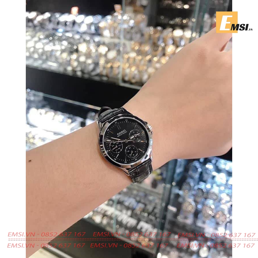 Casio LTP-V300L-1A - Đồng hồ nữ - Đồng hồ Quartz - Size mặt 33.2mm - Kính khoáng EMSI.VN