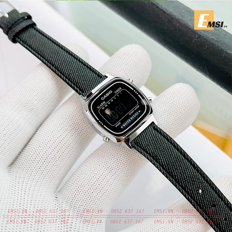 Casio LA670WL-1B - Đồng Hồ Nữ - Pin / Quartz - Kính Nhựa - Size Mặt 24.6mm EMSI.VN