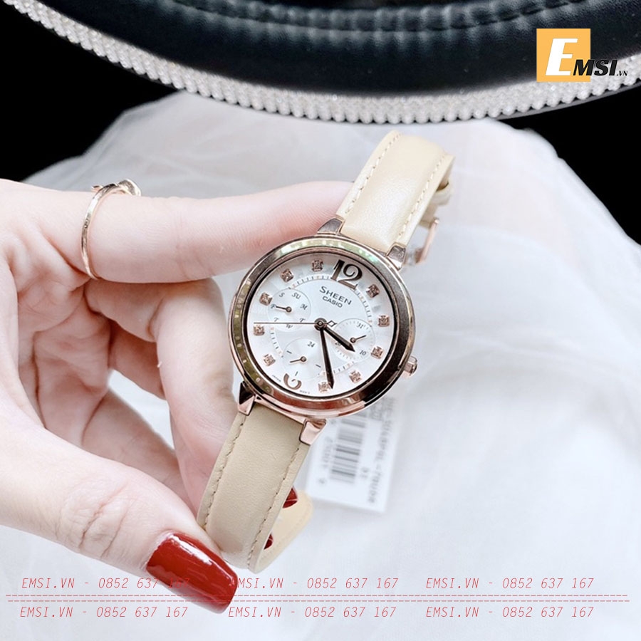 SHE-3048PGL-7B | ĐỒNG HỒ NHIỀU KIM | SHEEN - CASIO
