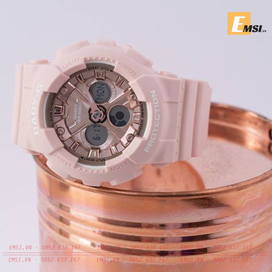Đồng Hồ Nữ BABY-G BA-130-4A - Trẻ Trung, Thể Thao, Sành điệu